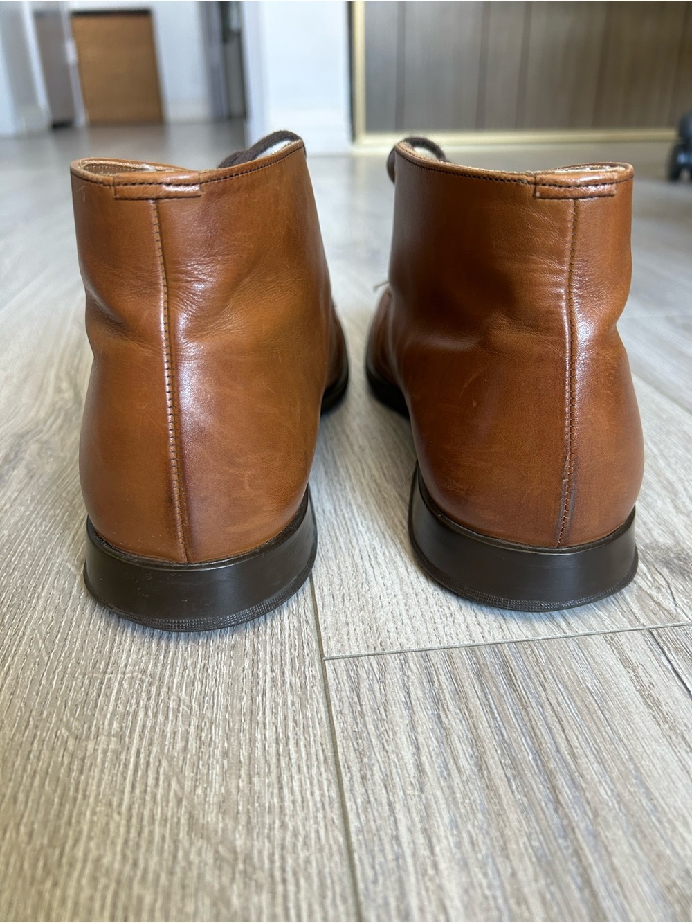 Original English Church's tan leather chukka boots - Picture 2 of 8